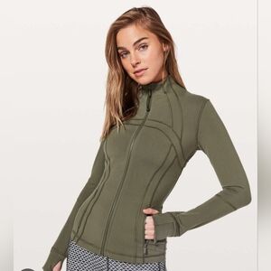 Lululemon Define Jacket, Size 6, Army Green